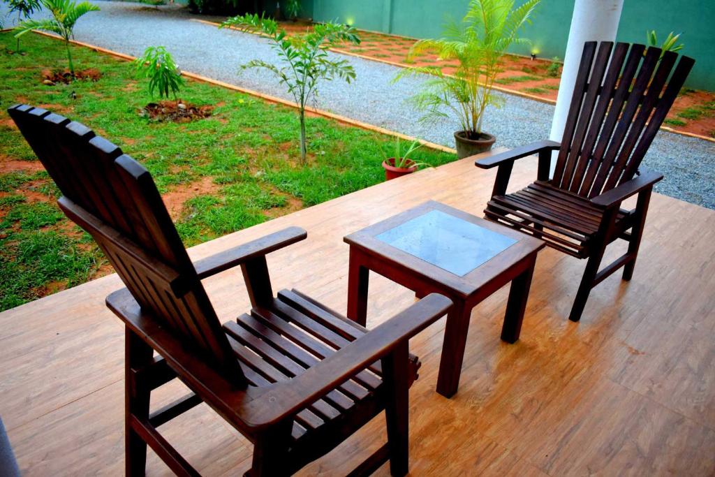 Zahrada ubytování Blue Sky Hotel Yala