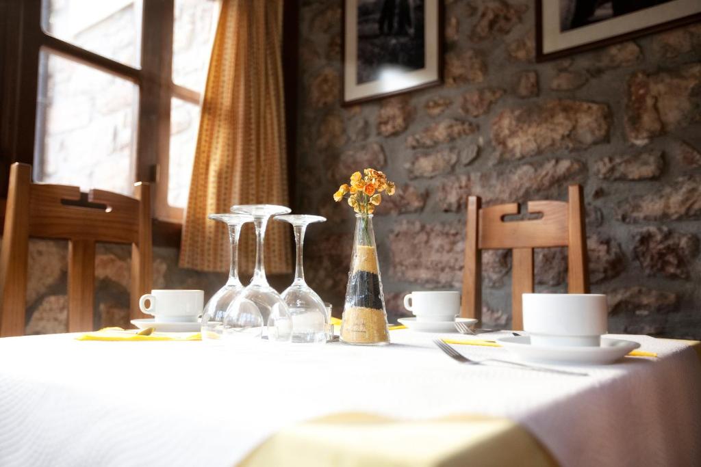 Nápoje v ubytování Hotel Rural El Caserón