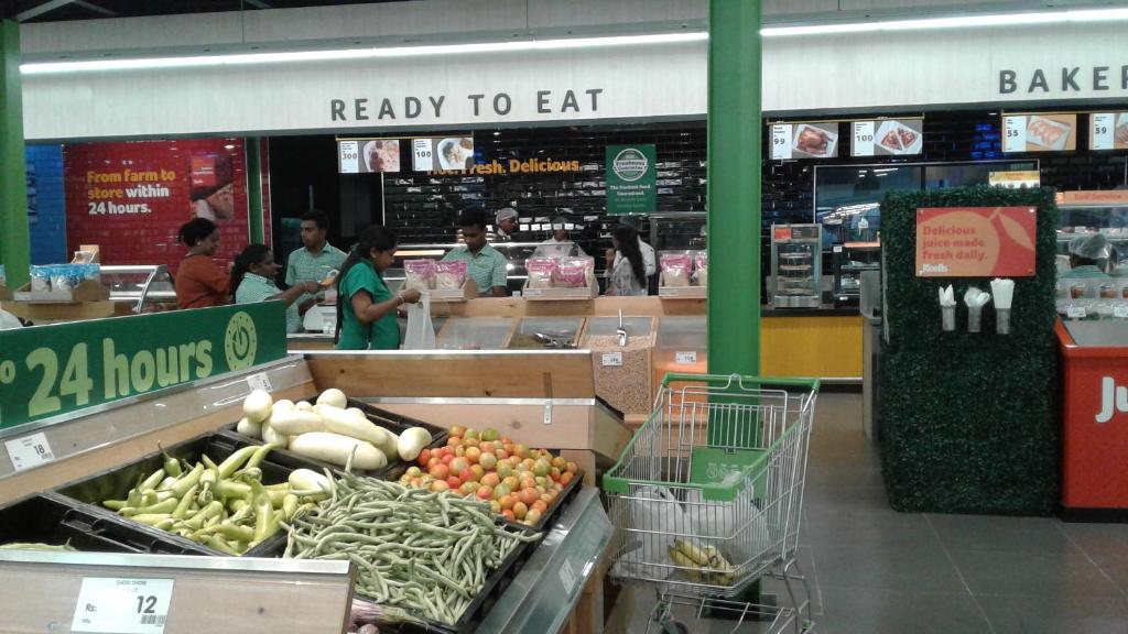 Supermarket nebo jiné obchody v  ubytování v soukromí nebo okolí
