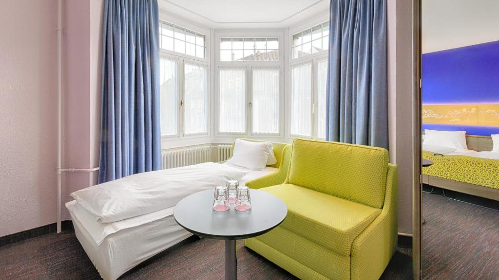 Posezení v ubytování Hotel Drei Könige Luzern