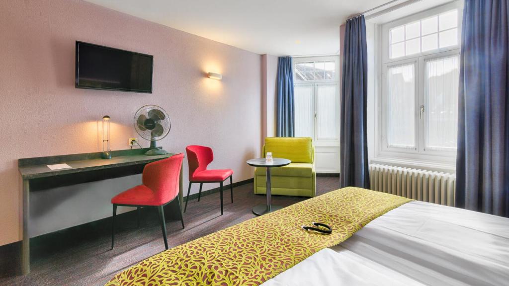 Hotel Drei Könige Luzern - Resim 24