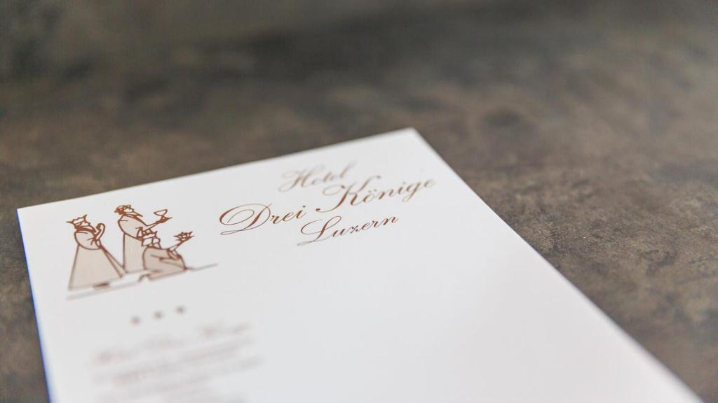 Hotel Drei Könige Luzern - Resim 27