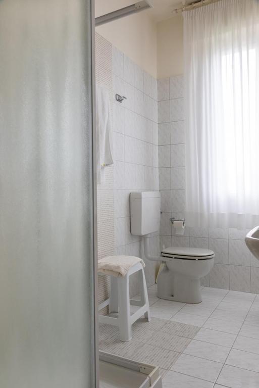 Koupelna v ubytování Hotel Columbia Terme