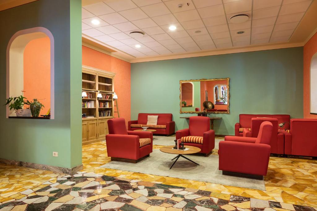 Posezení v ubytování Hotel Columbia Terme