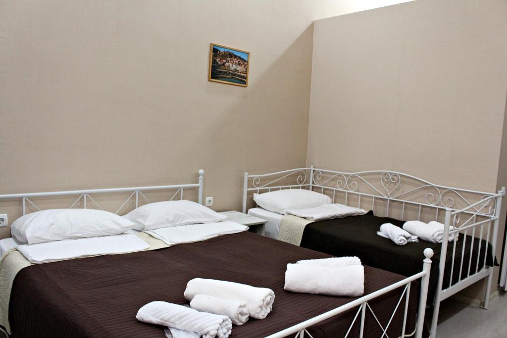Postel nebo postele na pokoji v ubytování HOME 6