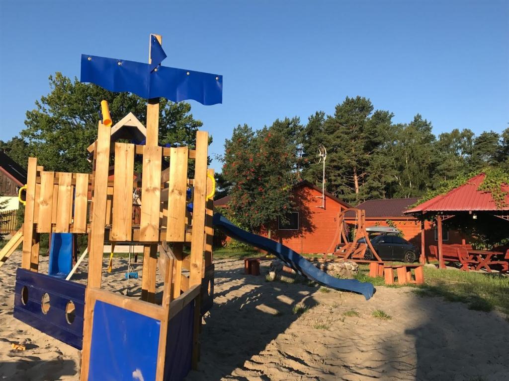 Herní místnost nebo prostor pro děti v ubytování Mini Camp U baby Agi