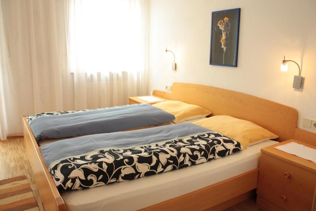 Posteľ alebo postele v izbe v ubytovaní Appartement Prieth
