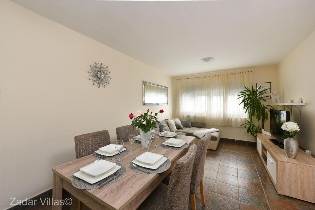 Posezení v ubytování Villa Andu ZadarVillas