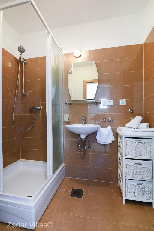 Kúpeľňa v ubytovaní Villa Origano ZadarVillas