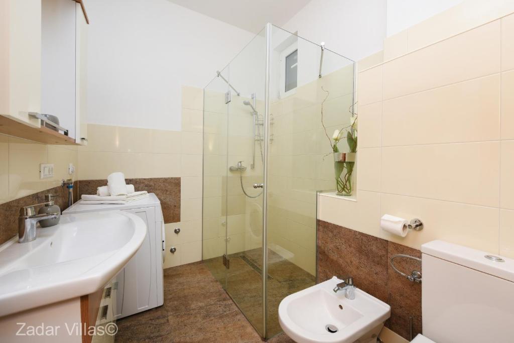 Kúpeľňa v ubytovaní Villa Origano ZadarVillas