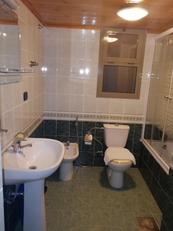 Koupelna v ubytování Viccini Suites
