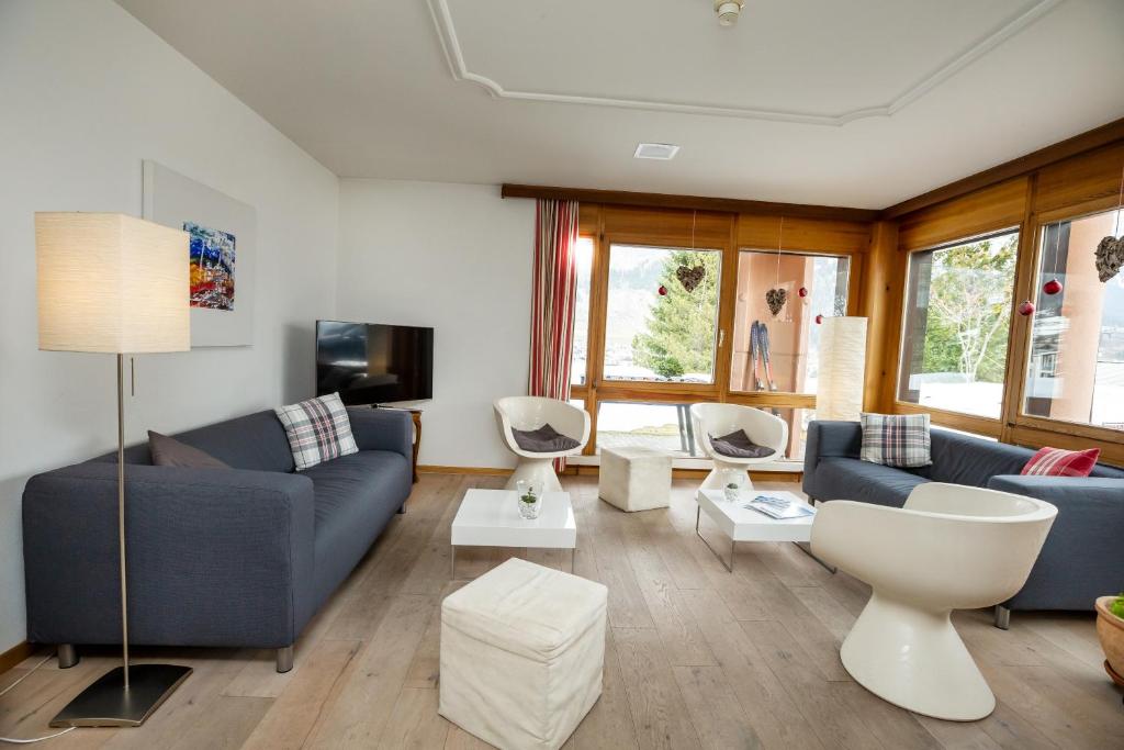 Posezení v ubytování T3 Hotel Mira Val