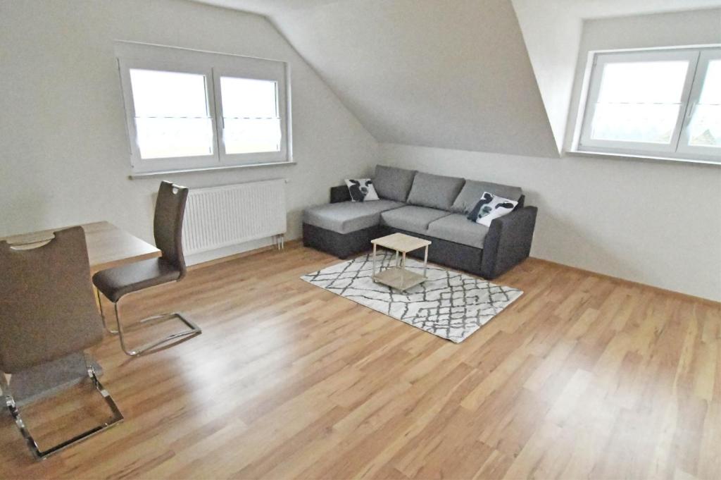 Posezení v ubytování Ferienwohnung Zürn