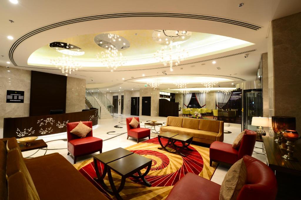 Posezení v ubytování Landmark Premier Hotel