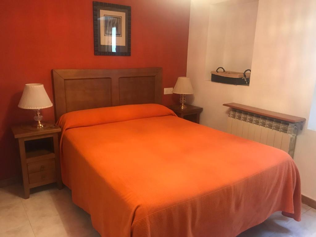 Postel nebo postele na pokoji v ubytování Casa Murillo