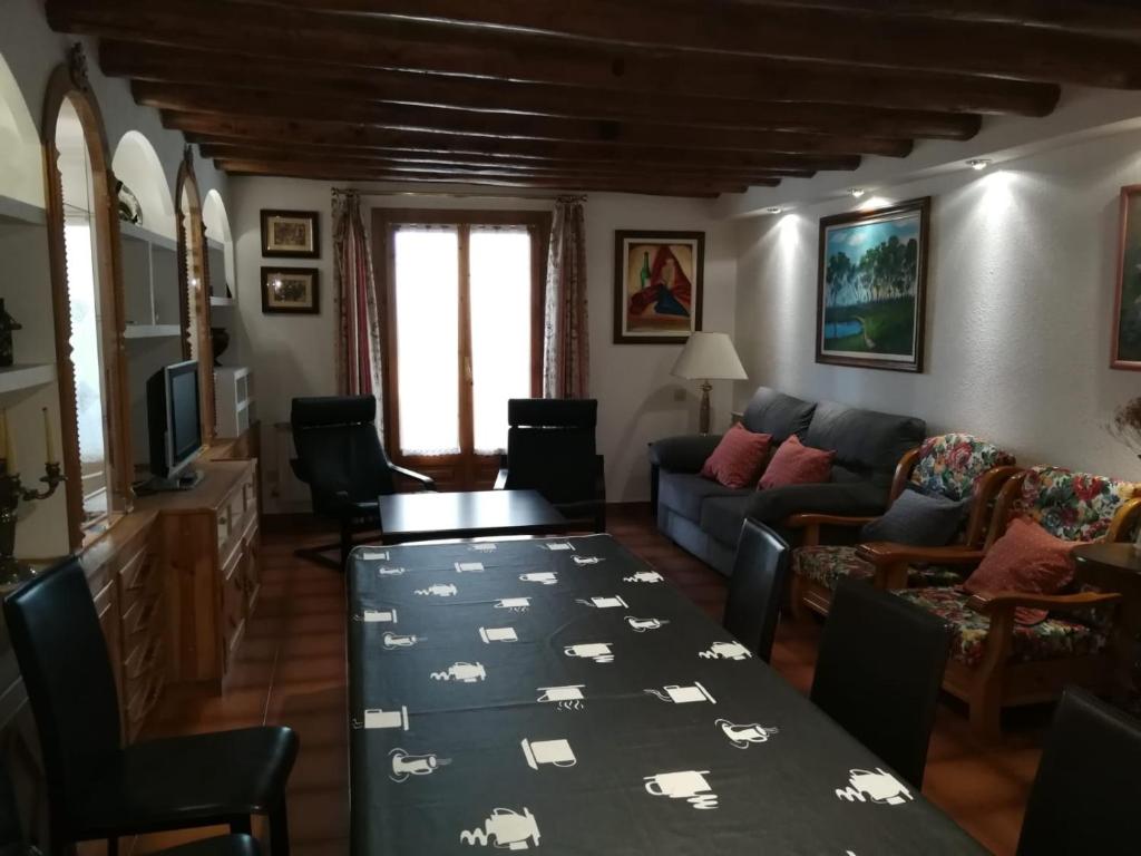 Posezení v ubytování Casa Murillo