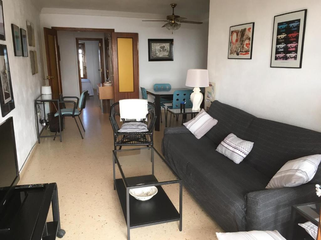 Posezení v ubytování Apartamento Mirador De La Darsena