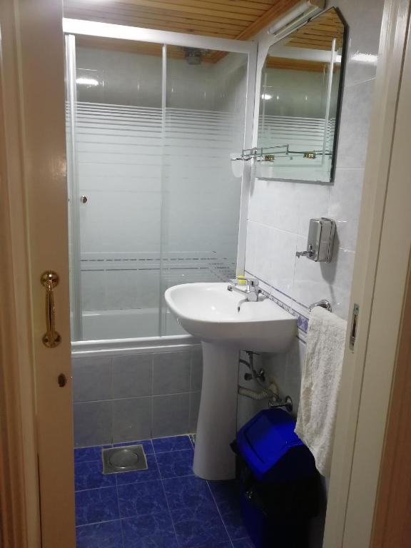 Koupelna v ubytování Viccini Suites