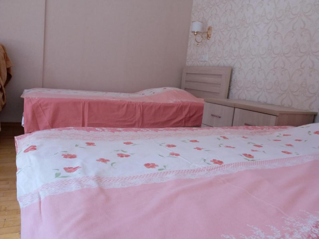 Postel nebo postele na pokoji v ubytování Guest House Keria