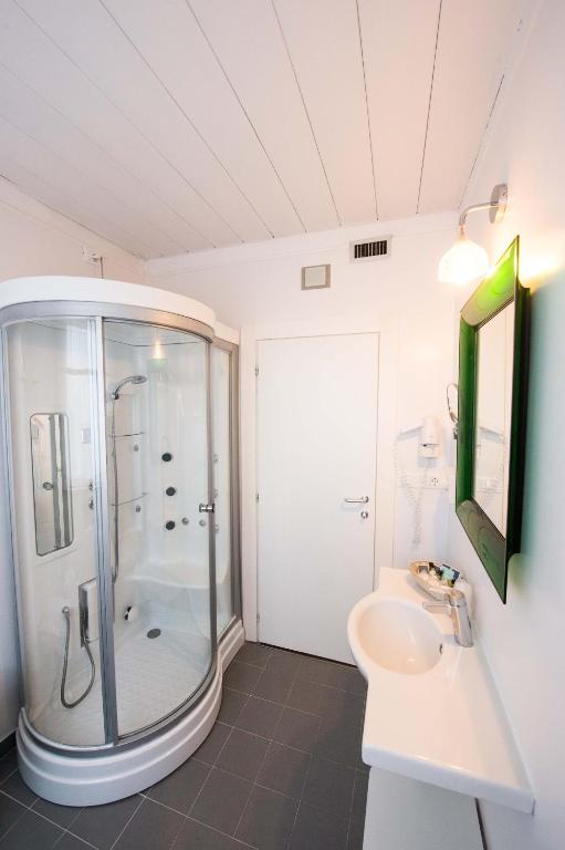 Kúpeľňa v ubytovaní Hotel Mediterraneo