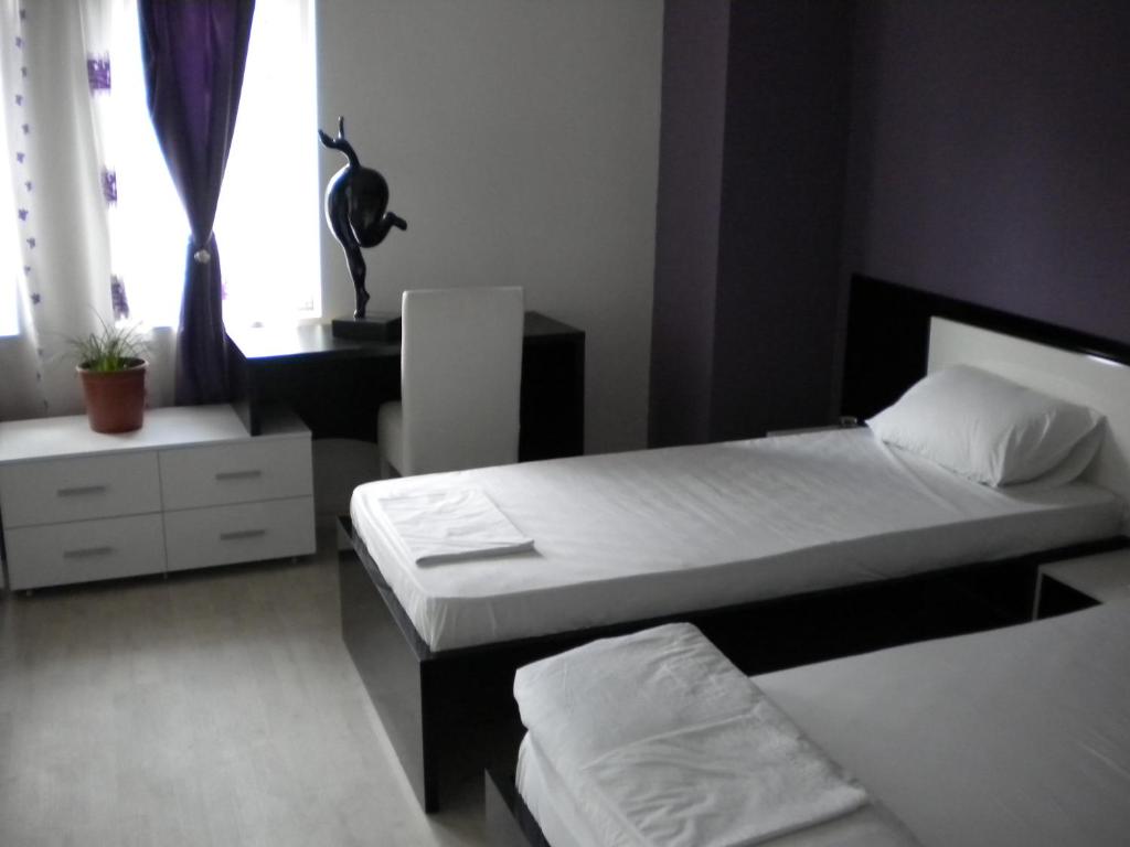 Postel nebo postele na pokoji v ubytování Hotel Leder