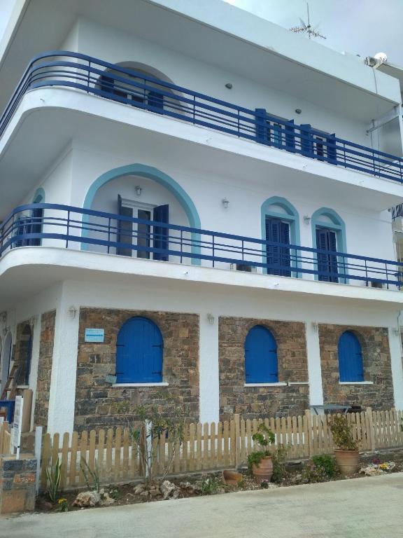 Balkón alebo terasa v ubytovaní Marilena Seaside House