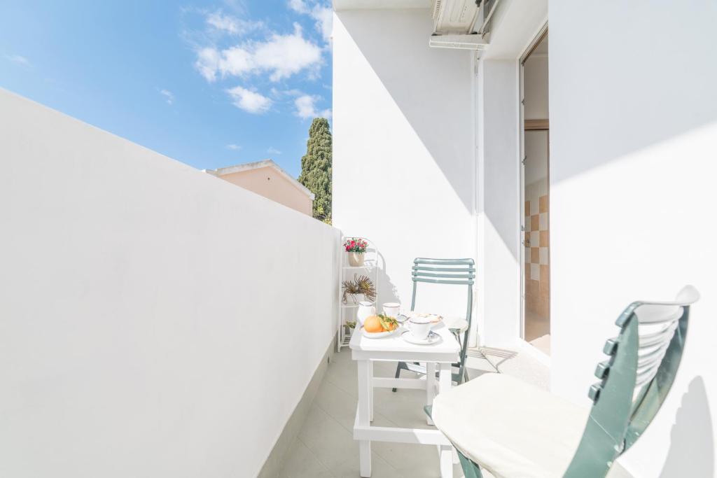 Balkón nebo terasa v ubytování B&B Nell'Isola