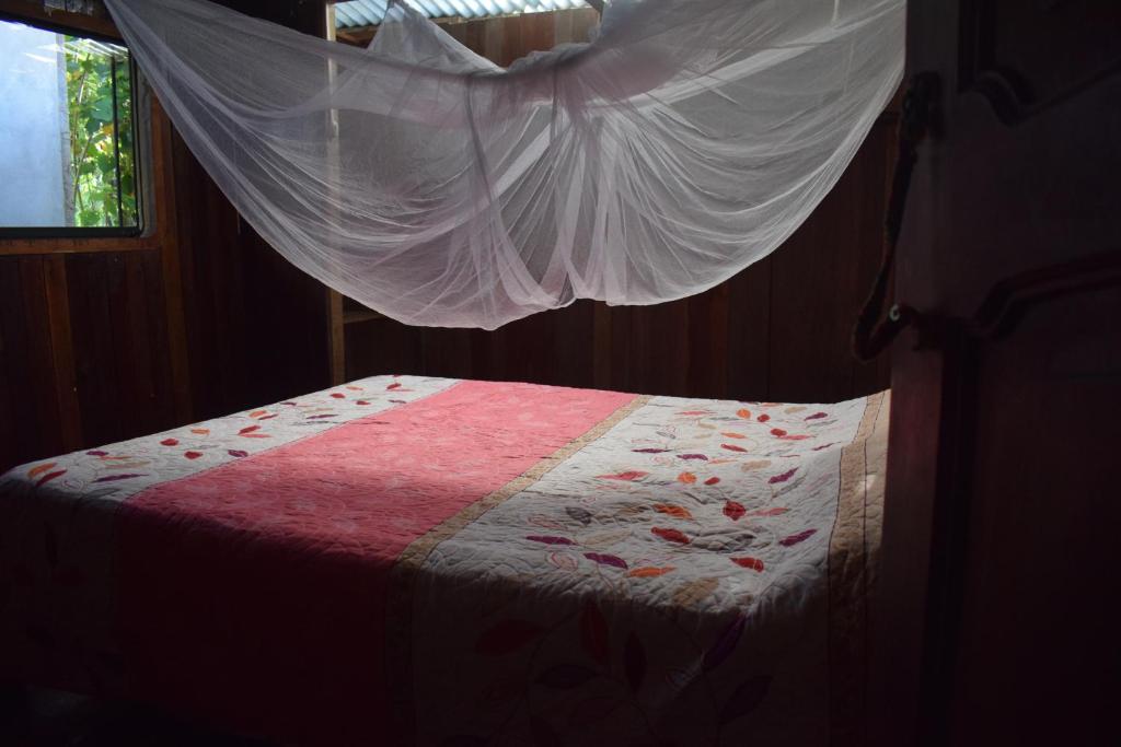 Postel nebo postele na pokoji v ubytování Casa Hospedaje Tingomaria