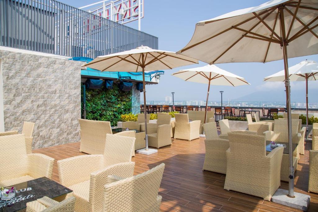 Posezení v ubytování Danaciti Hotel