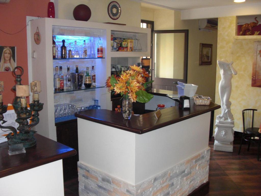 Lounge nebo bar v ubytování Hotel Legnano