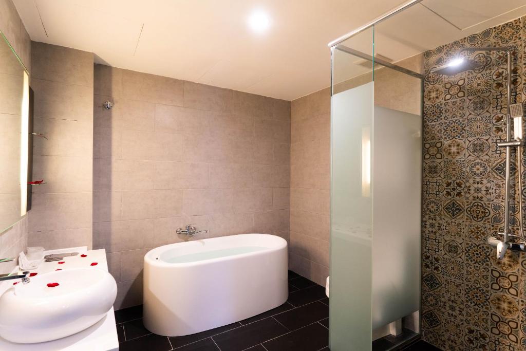 Koupelna v ubytování Artworks Hotel Ipoh