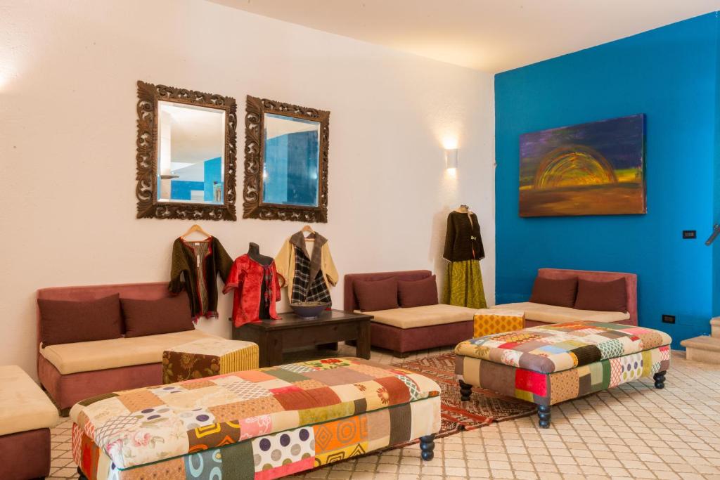 Posezení v ubytování Approdo Boutique Hotel Leuca
