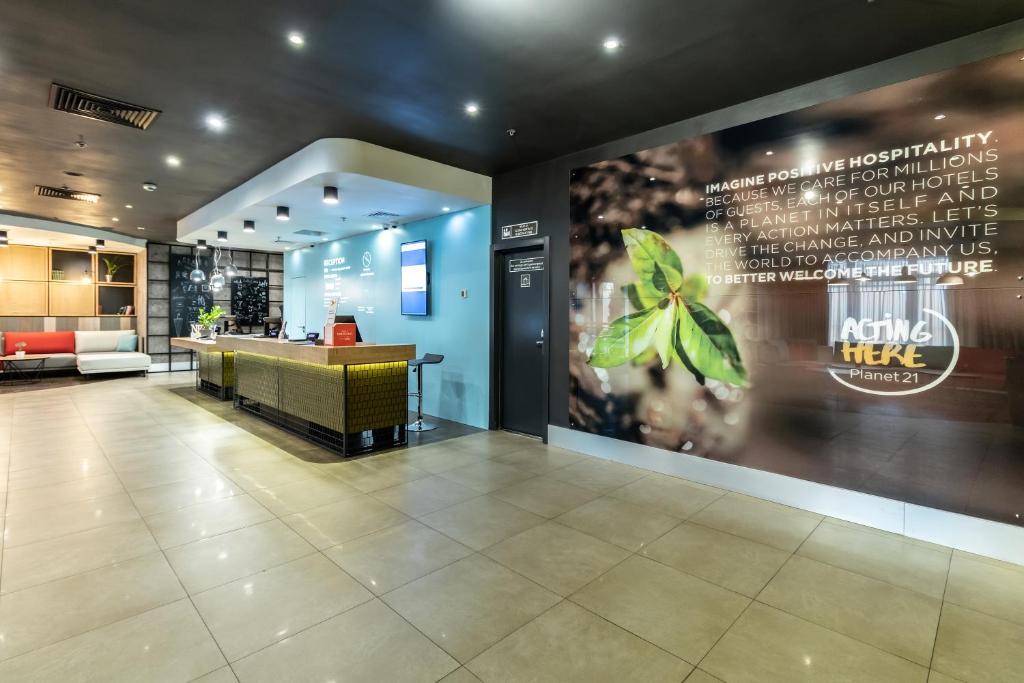 Certifikát, hodnocení, plakát nebo jiný dokument vystavený v ubytování ibis Kyiv City Center