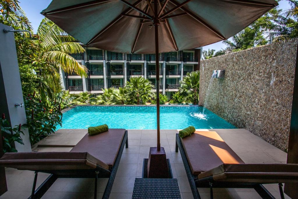 Bazén v ubytování Hula Hula Resort, Ao Nang nebo v jeho okolí