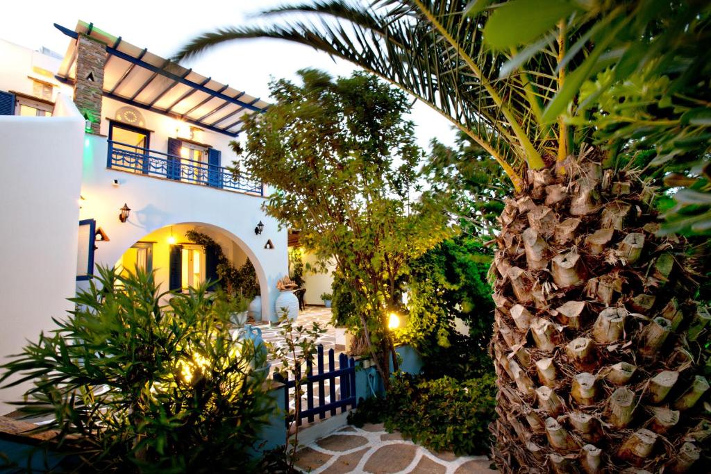 Zahrada ubytování Irini Studios in Tinos