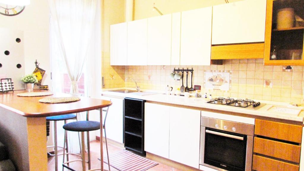 Kuchyň nebo kuchyňský kout v ubytování Casa San Raffaele