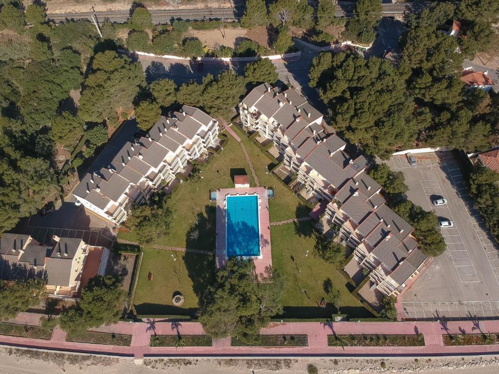 Bazén v ubytovaní Guardamar playa alebo v jeho blízkosti
