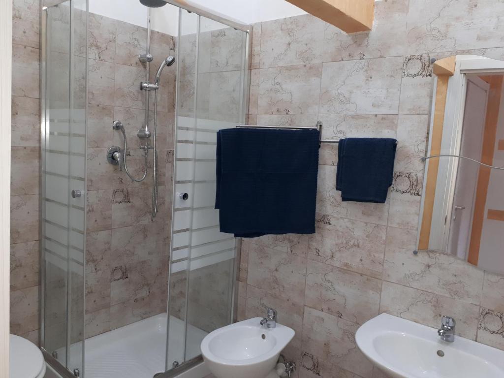 Koupelna v ubytování B&B RELAX