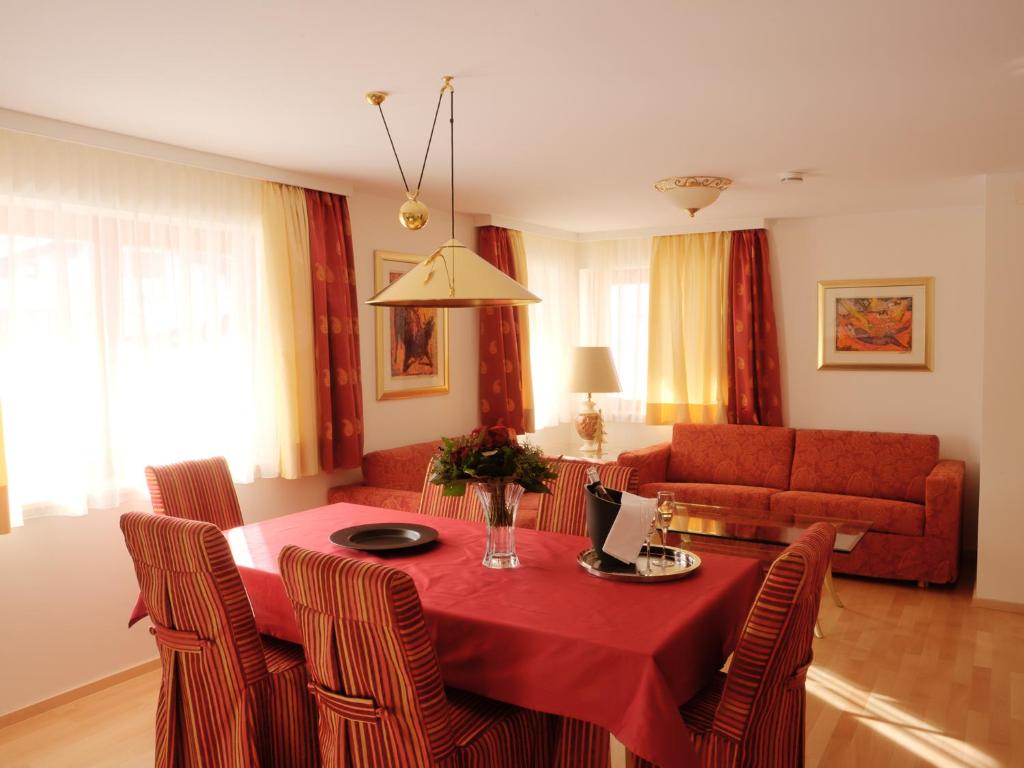 Posezení v ubytování Pension Grissemann
