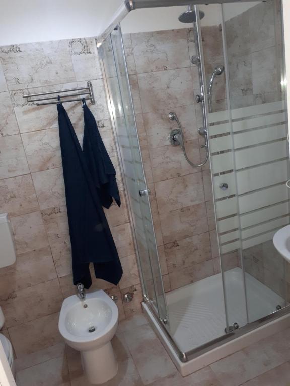 Koupelna v ubytování B&B RELAX