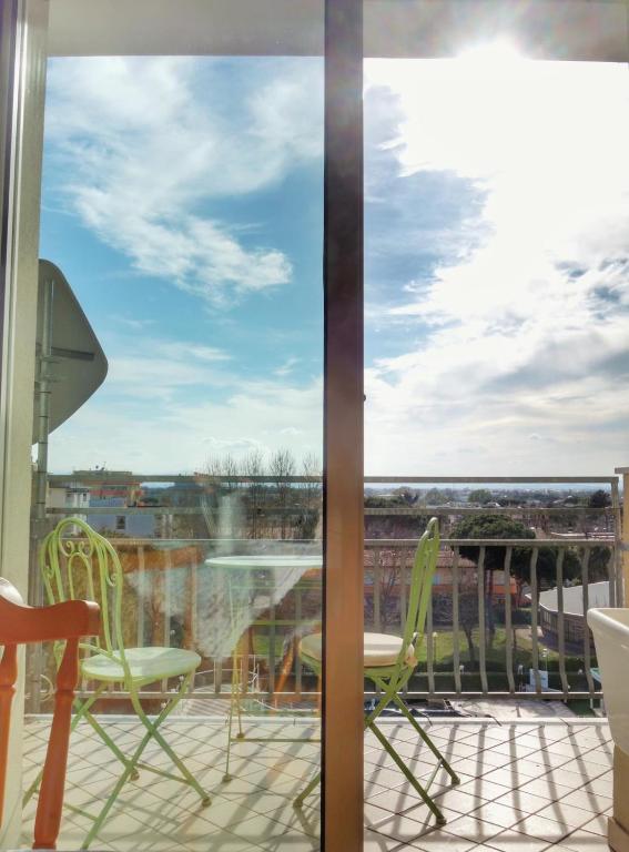 Balkón nebo terasa v ubytování Hotel Tridentum