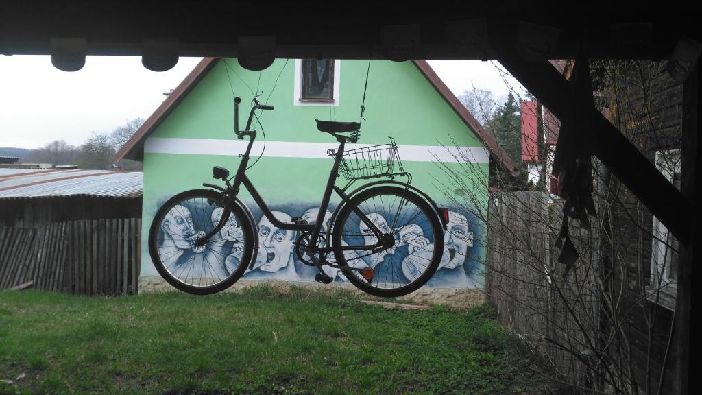 Jízda na kole v ubytování Dřevěnka nebo okolí