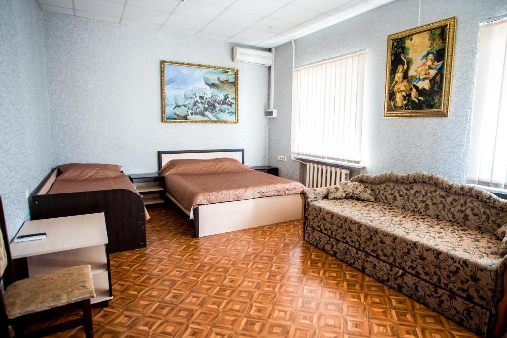 Posezení v ubytování Premium Hotel