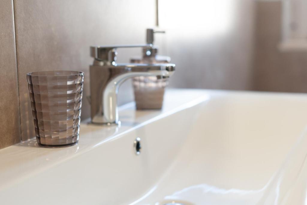 Koupelna v ubytování Sottovento B&B