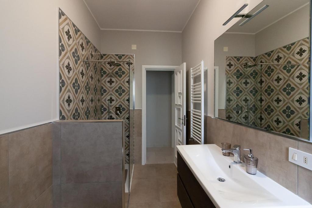 Koupelna v ubytování Sottovento B&B