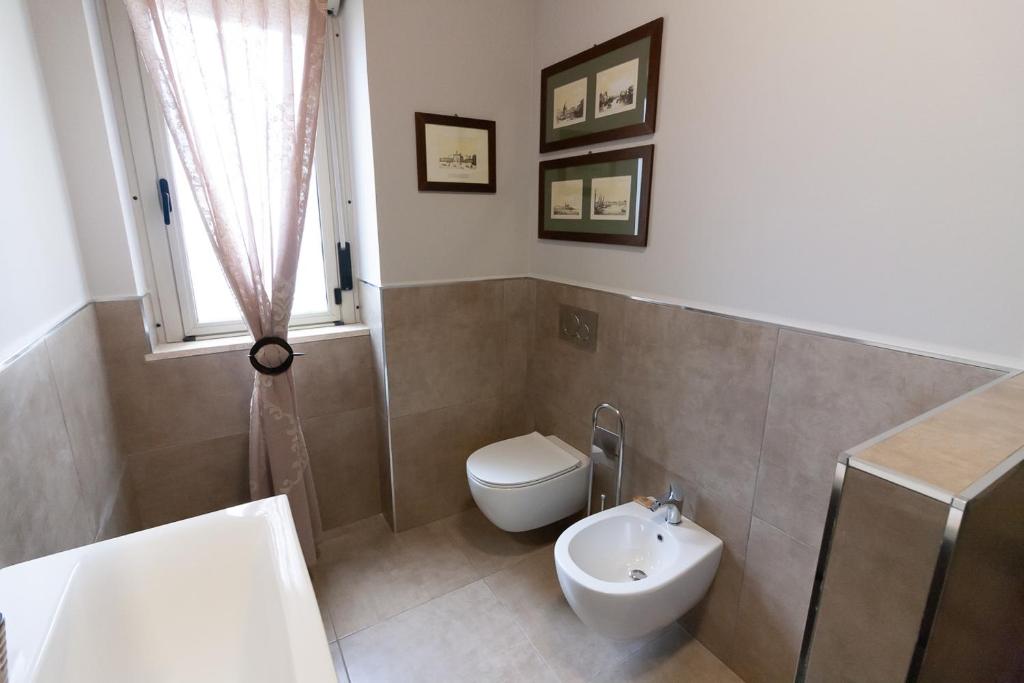 Koupelna v ubytování Sottovento B&B