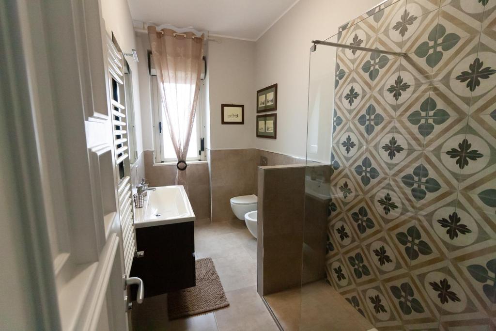 Koupelna v ubytování Sottovento B&B