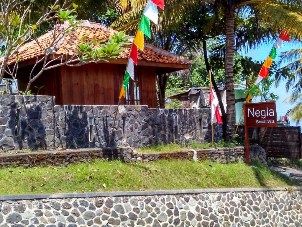 Zahrada ubytování Negla Beach Villa