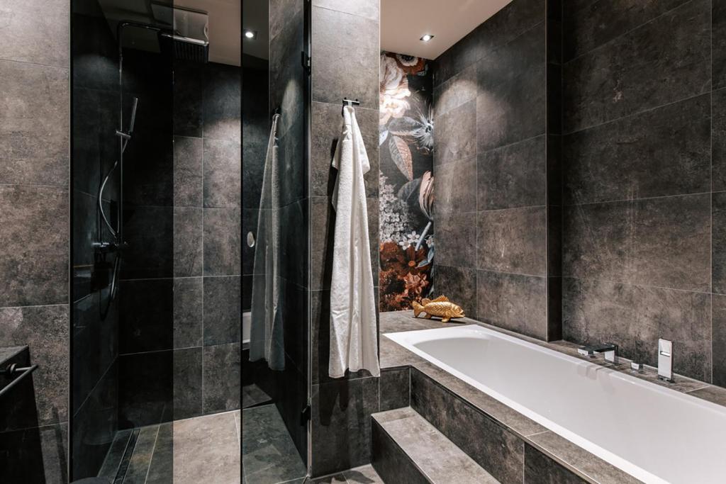 Koupelna v ubytování Aiola Living Graz