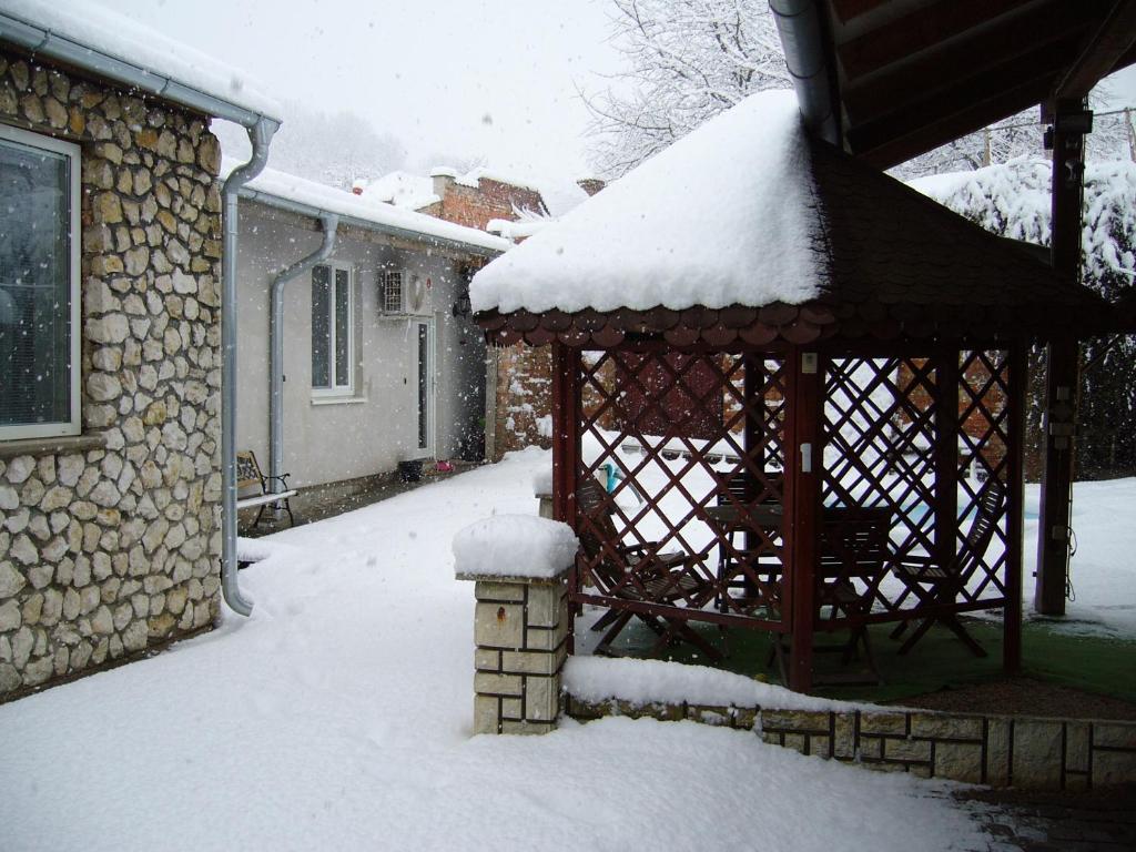 Apartmán Modré z nebe v zimě